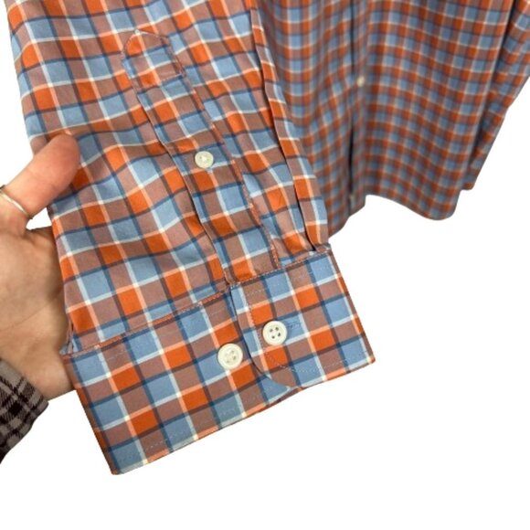 LL Bean Mens Check Plaid Long Sleeve Button Down Shirt Size XXL Preppy Academia - Picture 5 of 10